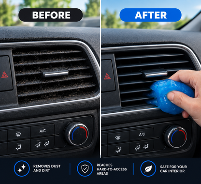Car cleaning gel